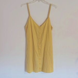 Butter yellow 🌻 100% linen dress